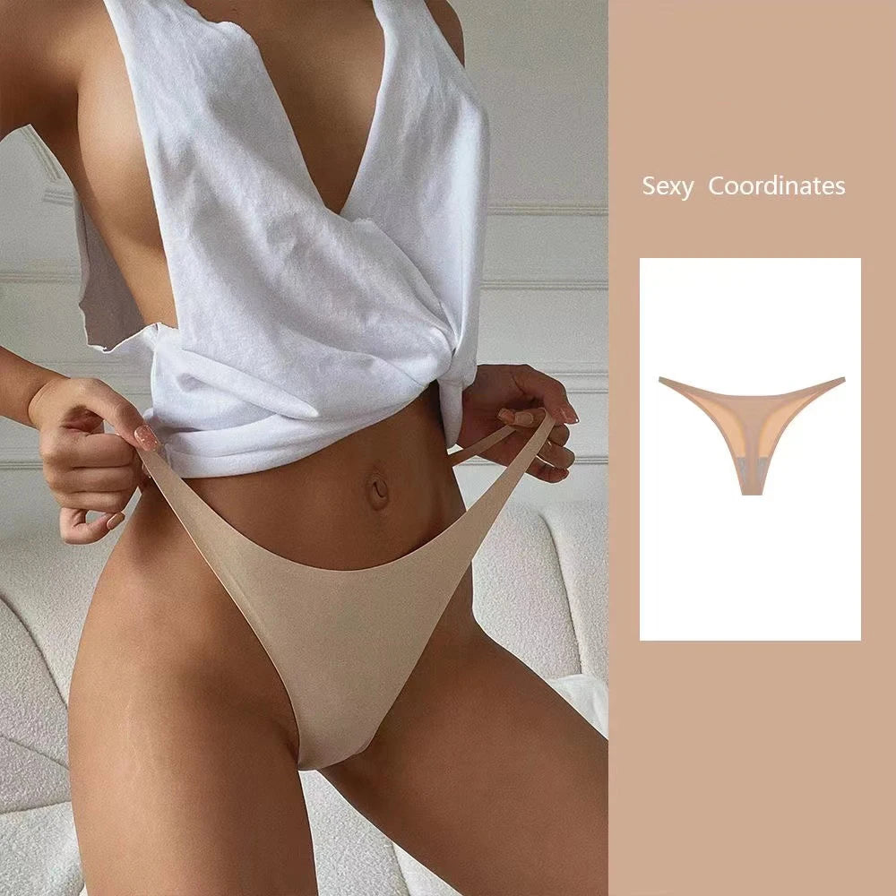 Silk Seamless Women's Thong Panties